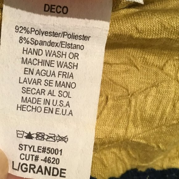 DeCo USA Colour Block Tiered Maxi Skirt - Picture 8 of 9